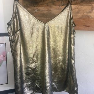 FRAME Gold Cami
